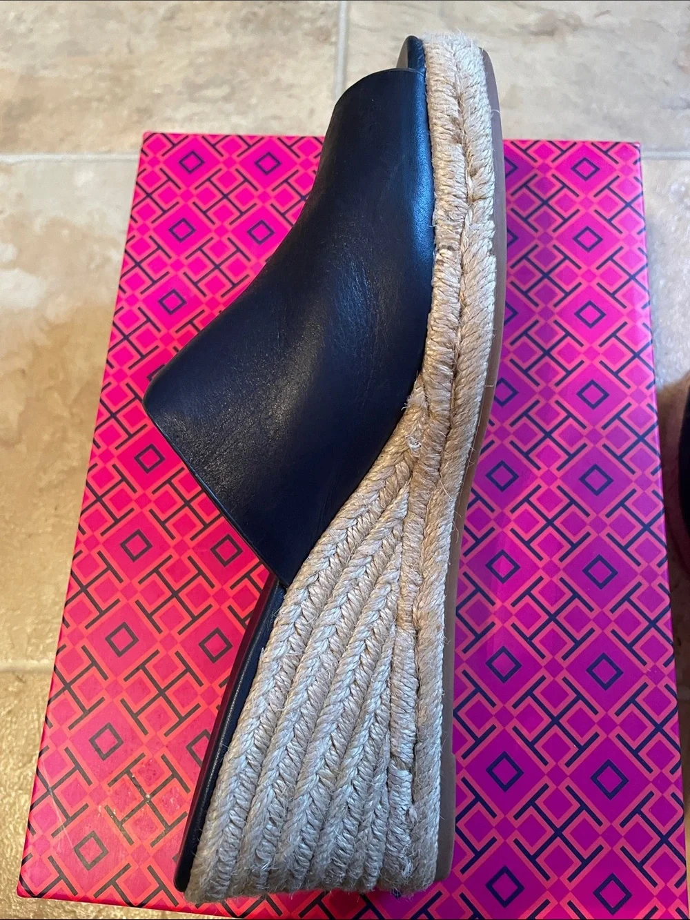 Tory Burch sleek blue